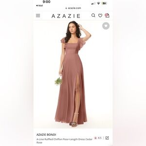 Azazie Bondi Bridesmaid Dress